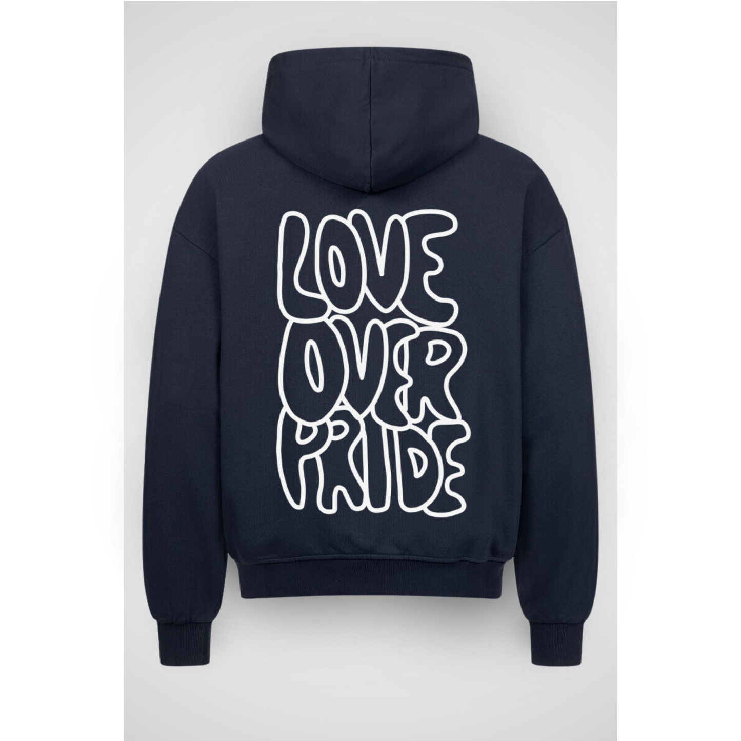 PRIDE | Sweat à capuche zippé surdimensionné