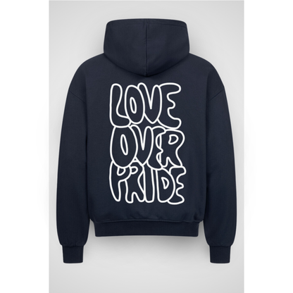 PRIDE | Sweat à capuche zippé surdimensionné