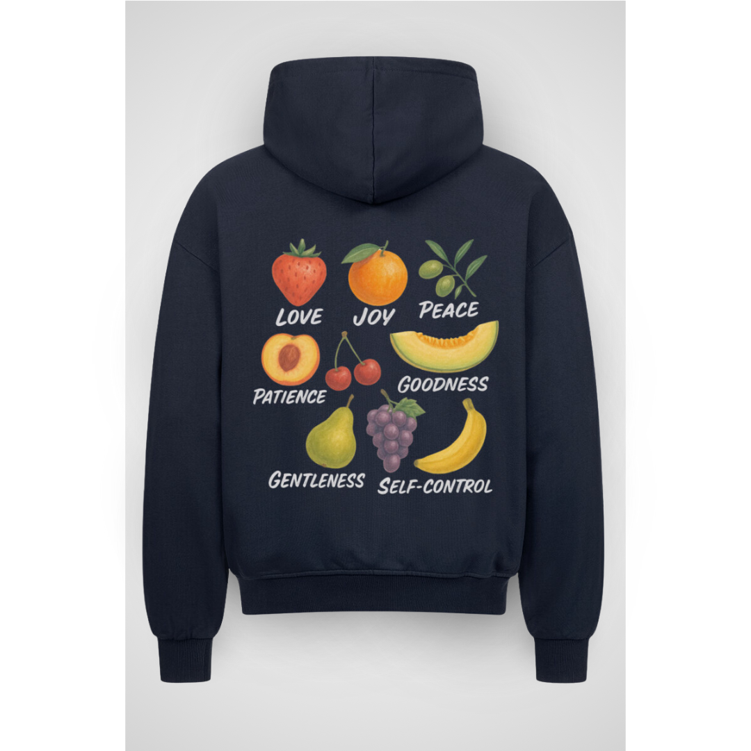 FRUITS | Oversized Zipper Hoodie