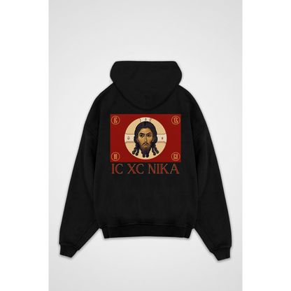 IC XC NIKA | Oversized Zipper Hoodie