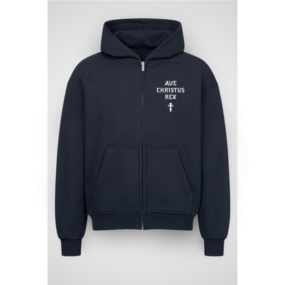 AVE | Sweat à capuche zippé surdimensionné