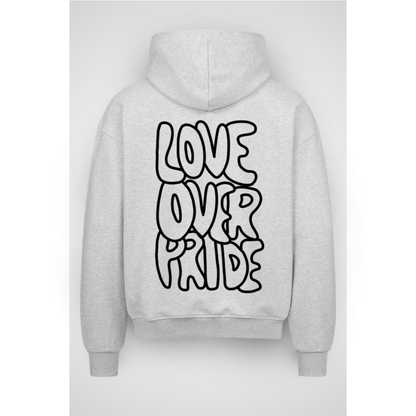PRIDE | Sweat à capuche zippé surdimensionné