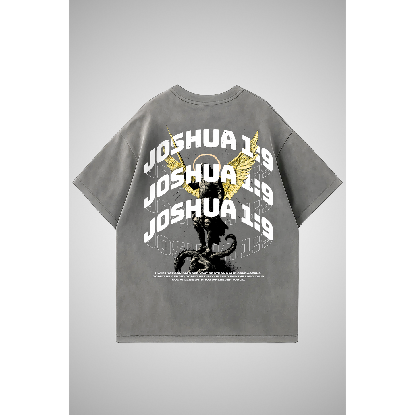 JOSHUA 1:9 | Oversized T-Shirt