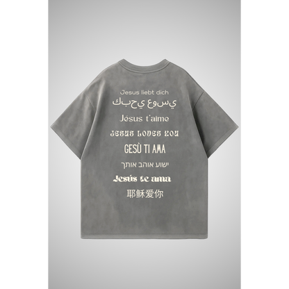 Jesuslovesu | Premium oversized T-shirt