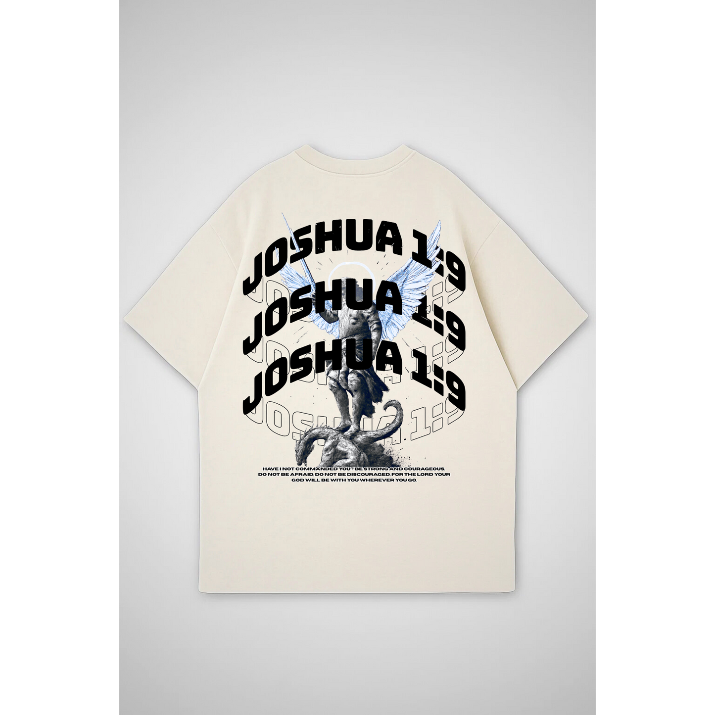 JOSHUA 1:9 | Oversized T-Shirt