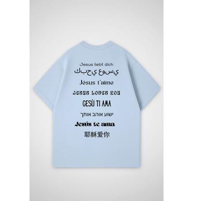 Jesuslovesu | Premium oversized T-shirt