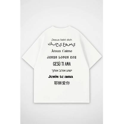 Jesuslovesu | Premium oversized T-shirt