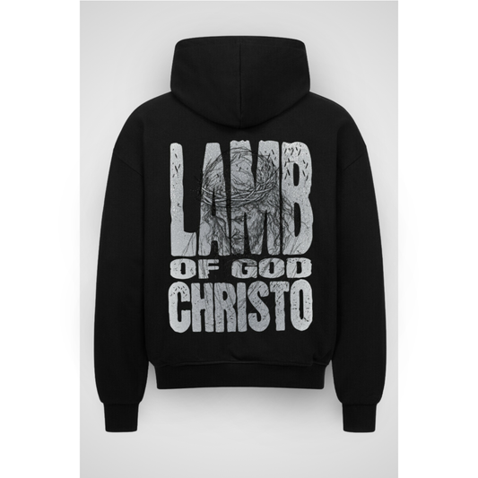 LAMB | Oversized zipper hoodie