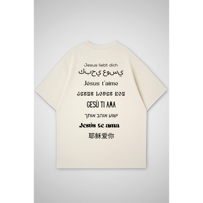 Jesuslovesu | Premium oversized T-shirt