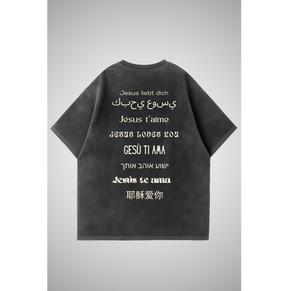 Jesuslovesu | Premium oversized T-shirt