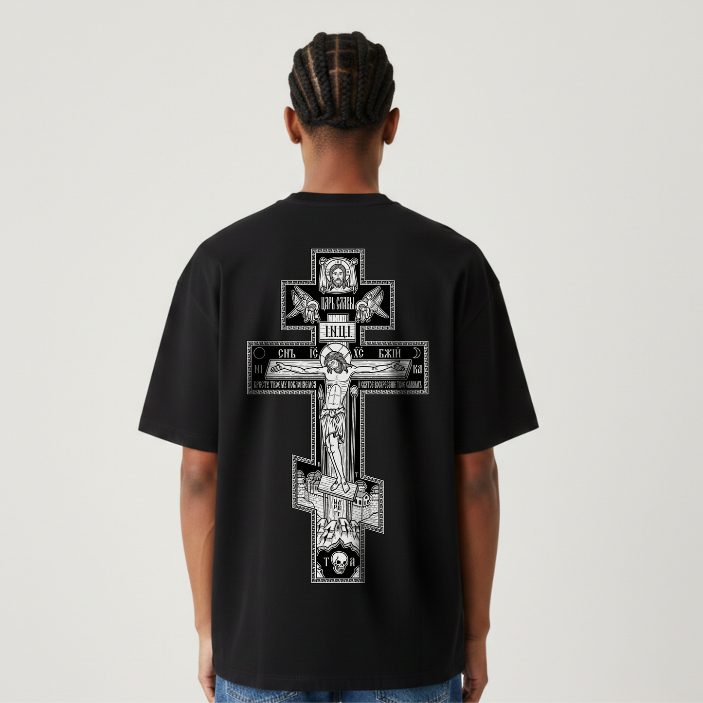 ORTHODOX CROSS | Oversized Shirt