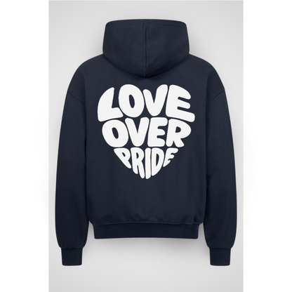 OVER | Sweat à capuche zippé surdimensionné