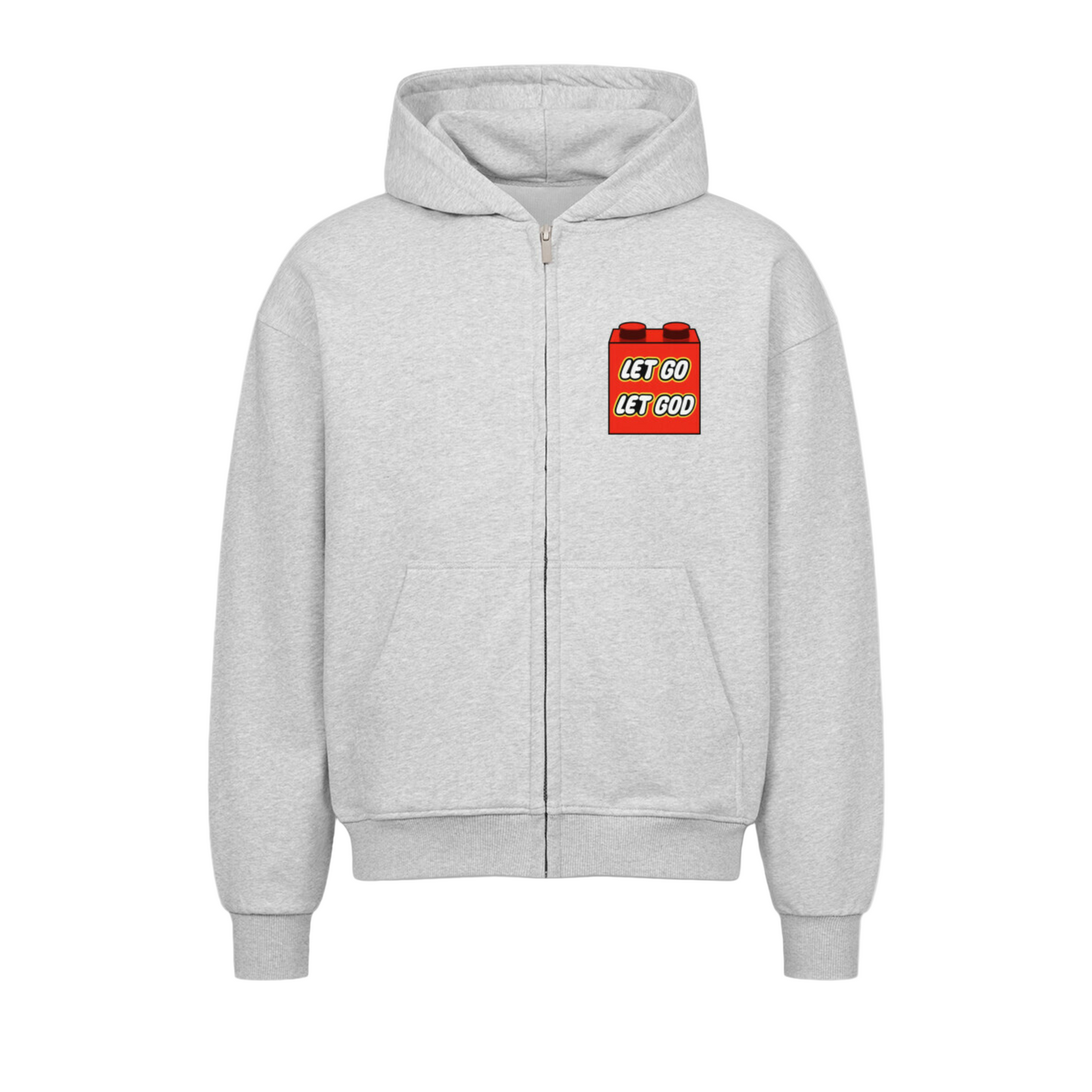 LETGOD | Oversized Zipper Hoodie