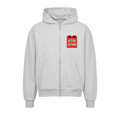 LETGOD | Oversized Zipper Hoodie