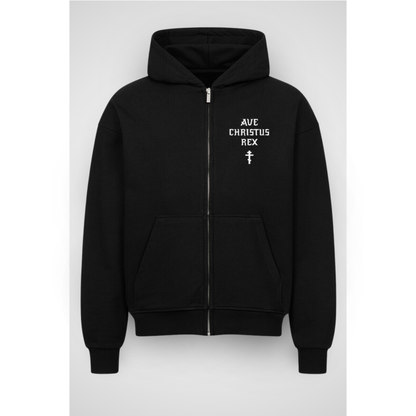 AVE | Sweat à capuche zippé surdimensionné