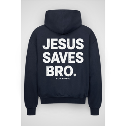 LUKE | Sweat à capuche zippé surdimensionné