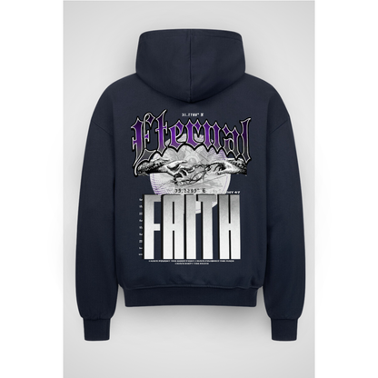 ETRNL | Sweat à capuche zippé surdimensionné