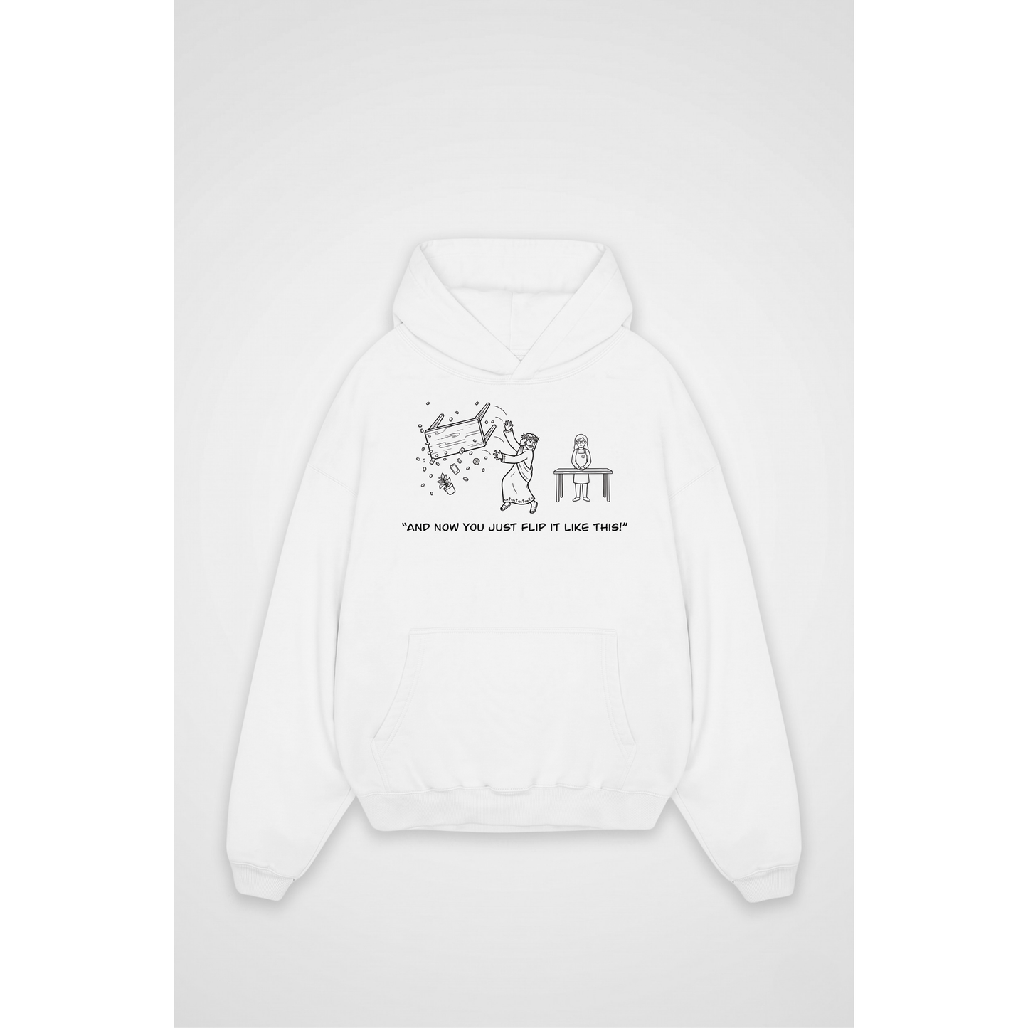 TABLEFLIP | Oversized Hoodie
