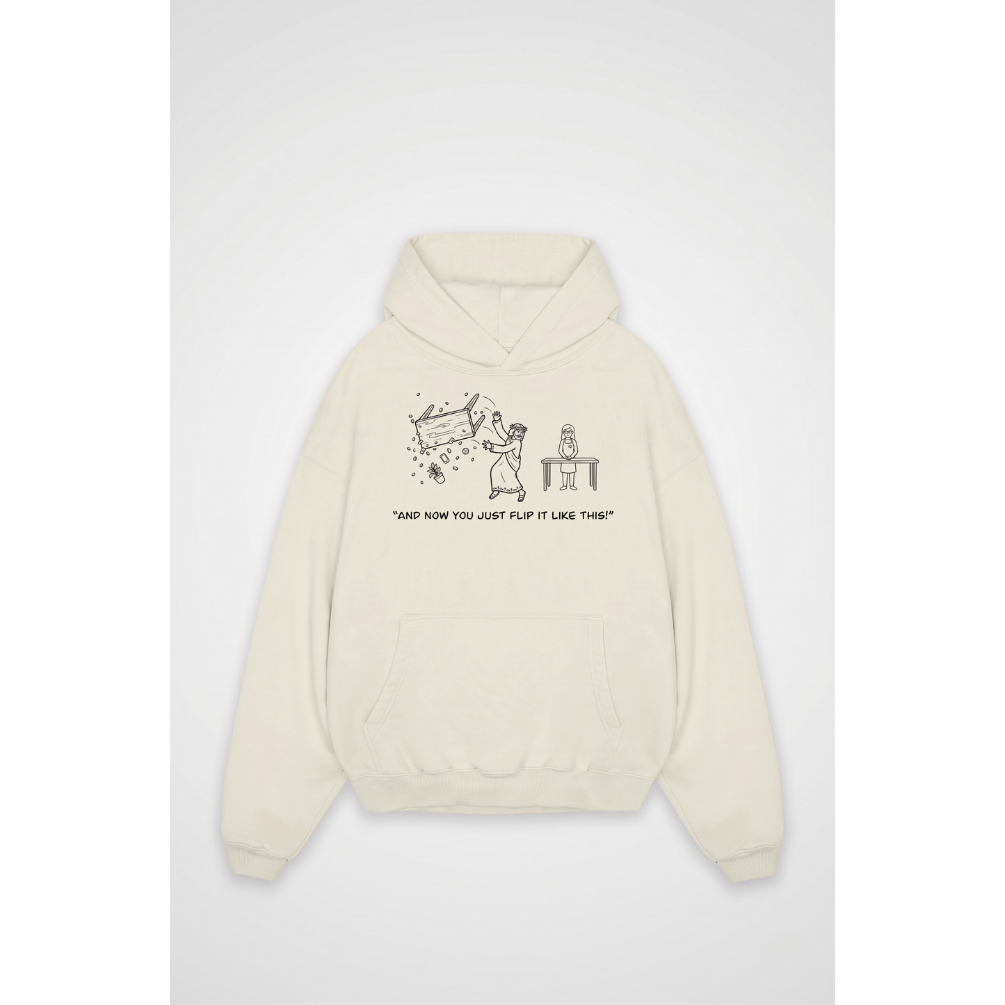 TABLEFLIP | Oversized Hoodie