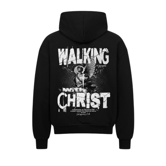 WALKING | Oversized zipper hoodie