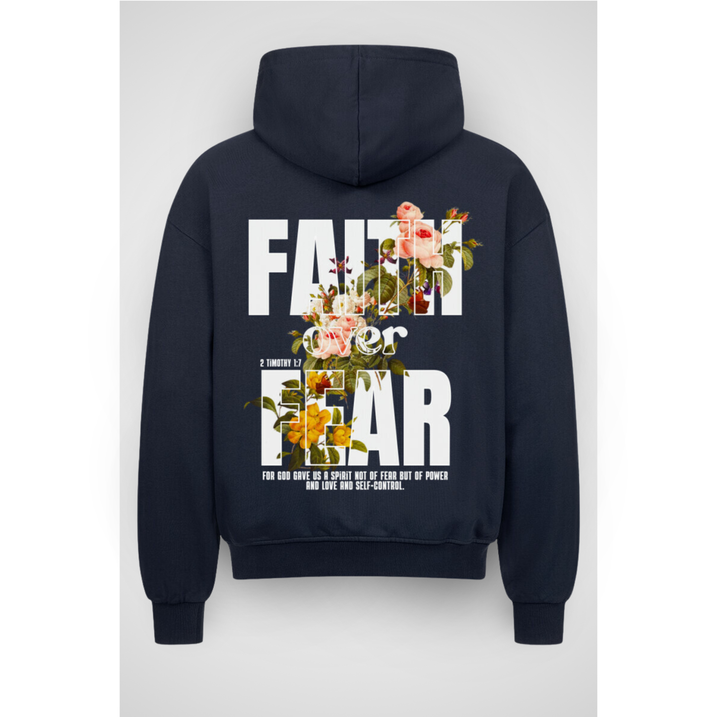 FAITH | Sweat à capuche zippé surdimensionné