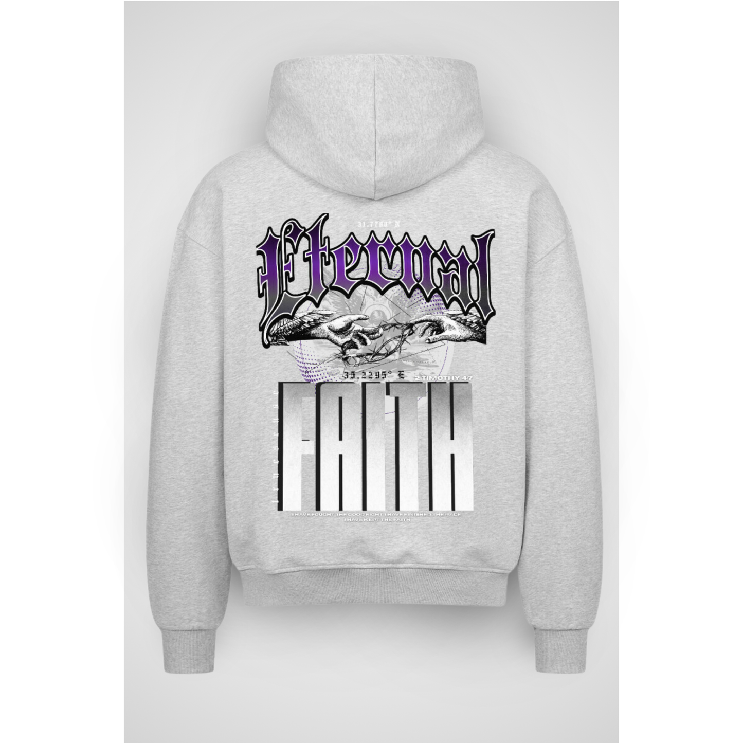 ETRNL | Sweat à capuche zippé surdimensionné