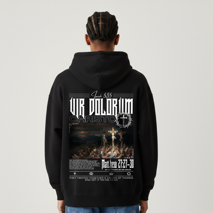 DOLORUM | Oversized Zipper Hoodie
