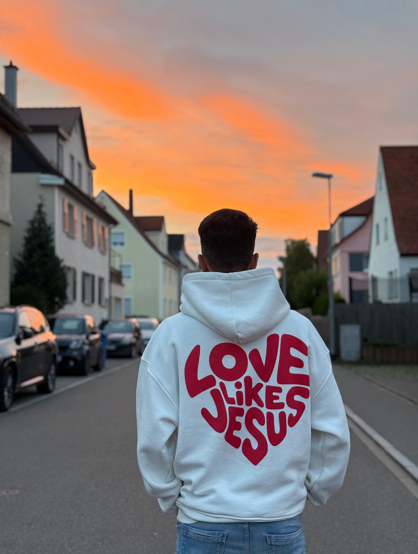 Likejesus | Back Premium Oversized Hoodie