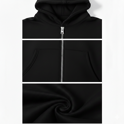 SAINT | Oversized Zipper Hoodie