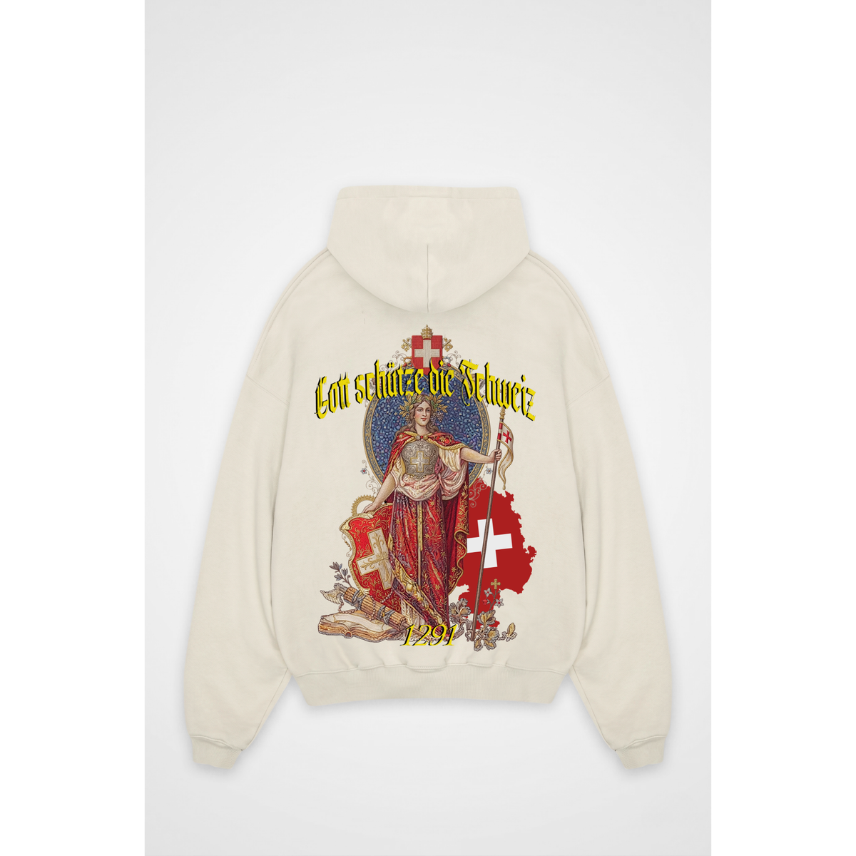 SWISS HELVETIA | Oversized Hoodie
