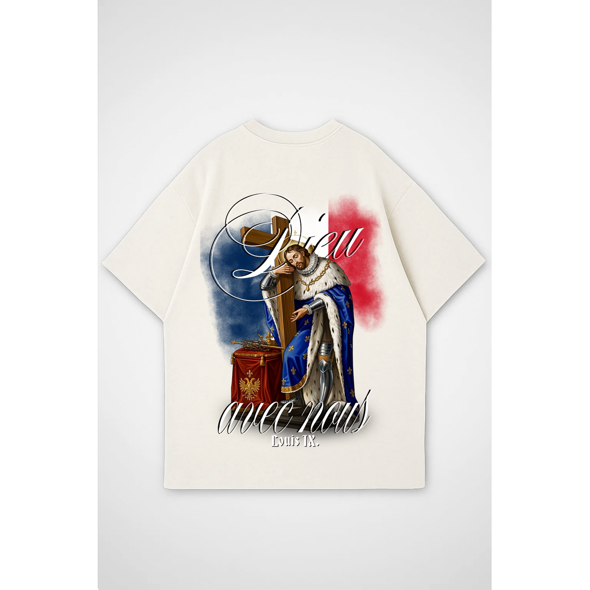 DIEU AVEC NOUS | Oversized Shirt