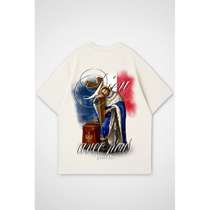 DIEU AVEC NOUS | Oversized Shirt