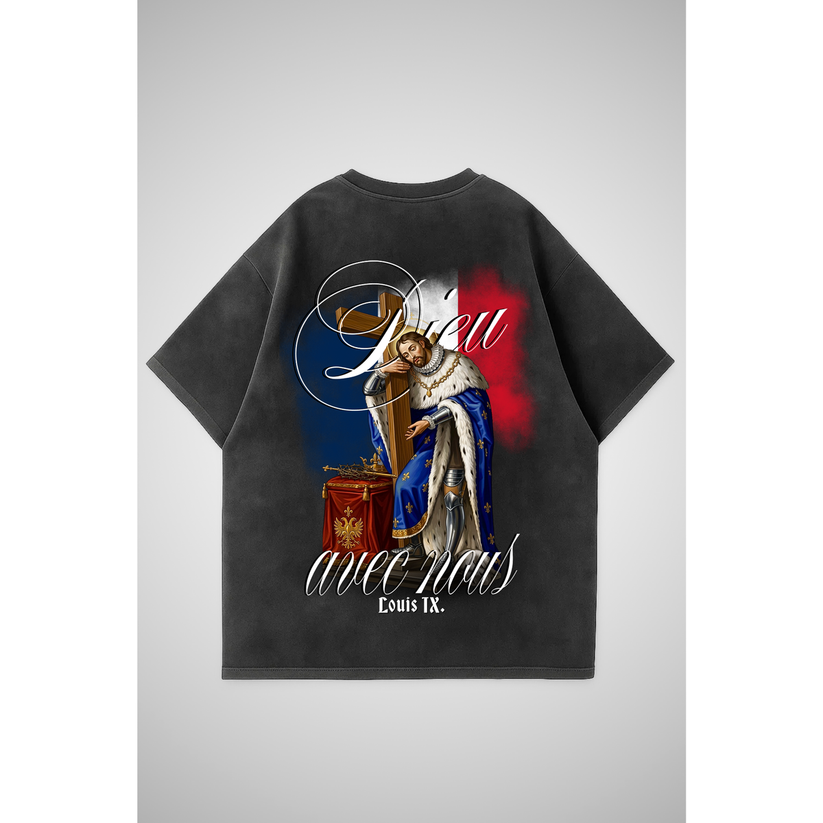 DIEU AVEC NOUS | Oversized Shirt