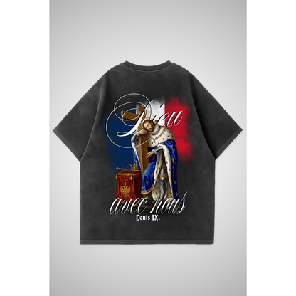 DIEU AVEC NOUS | Oversized Shirt