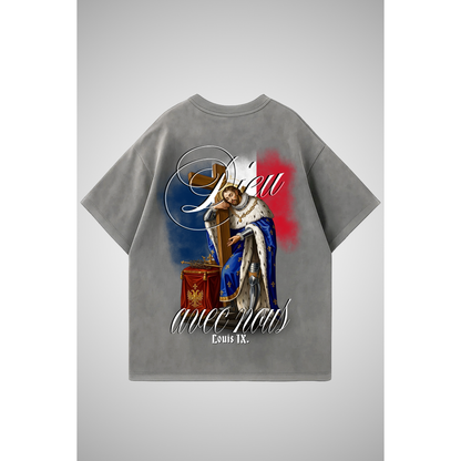 DIEU AVEC NOUS | Oversized Shirt