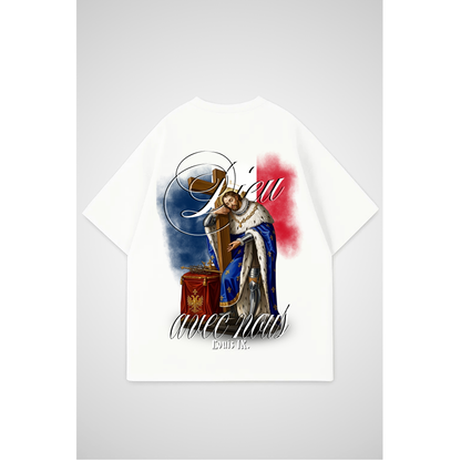 DIEU AVEC NOUS | Oversized Shirt