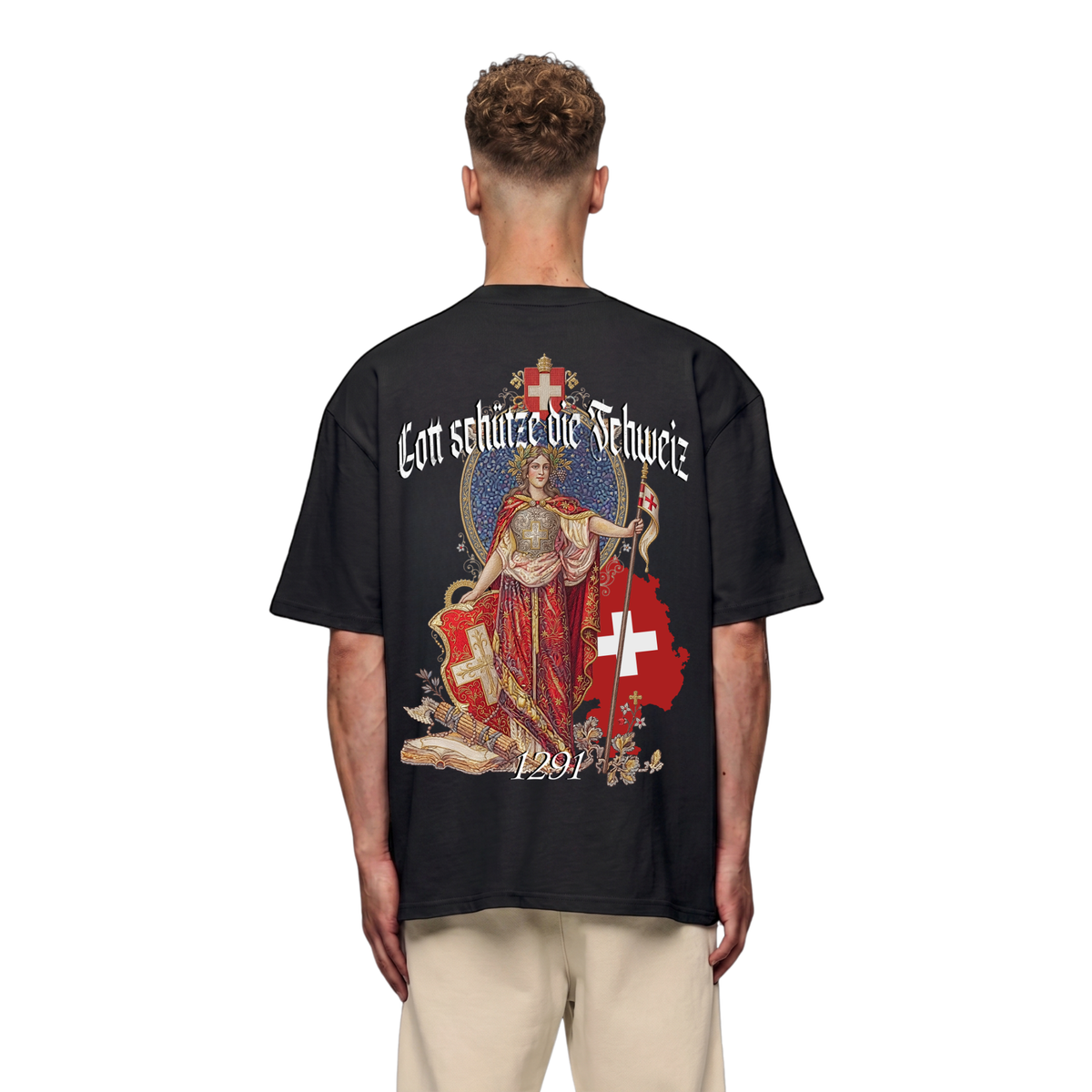 SWISS HELVETIA | Oversized Shirt