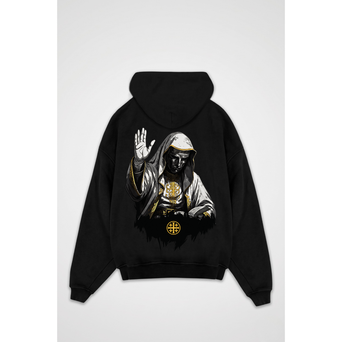 HOLY CROWN | Oversized Zipper Hoodie