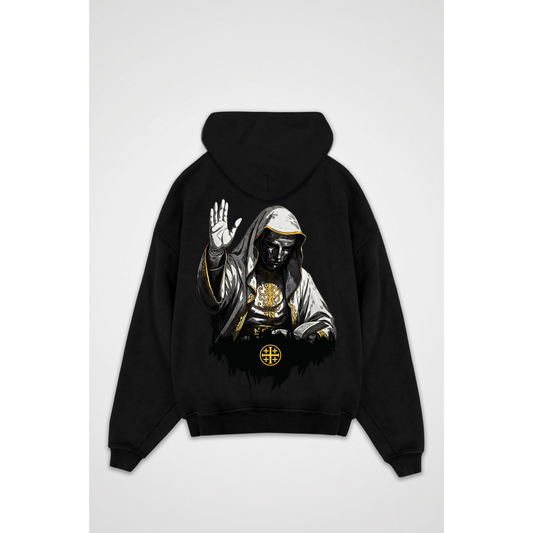 HOLY CROWN | Oversized Zipper Hoodie