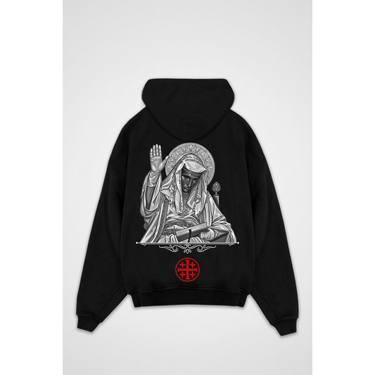 LEPER KING | Oversized Zipper Hoodie