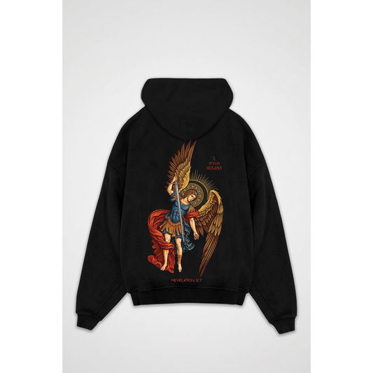 HOLY PROTECTOR | Oversized Zipper Hoodie