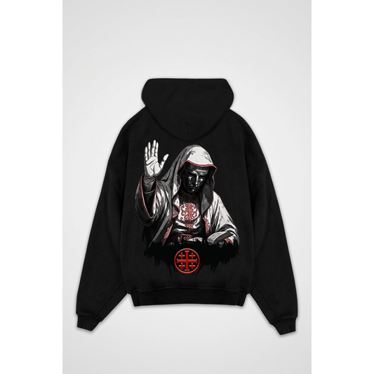 JERUSALEM KING | Oversized Zipper Hoodie