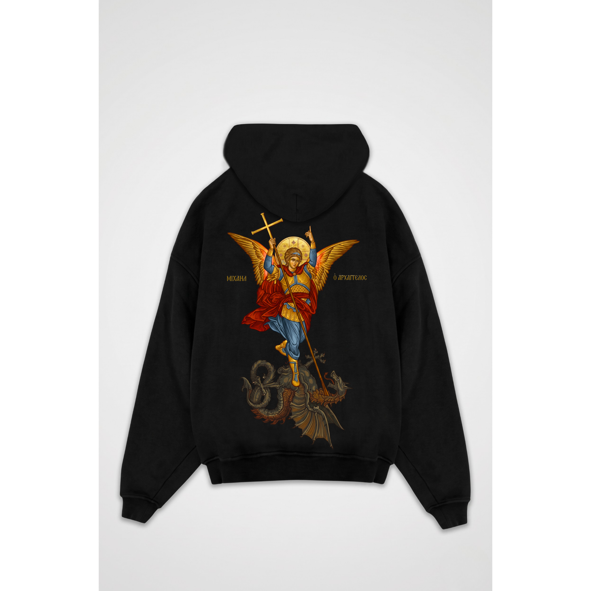 DIVINE WARRIOR    | Oversized Zipper Hoodie