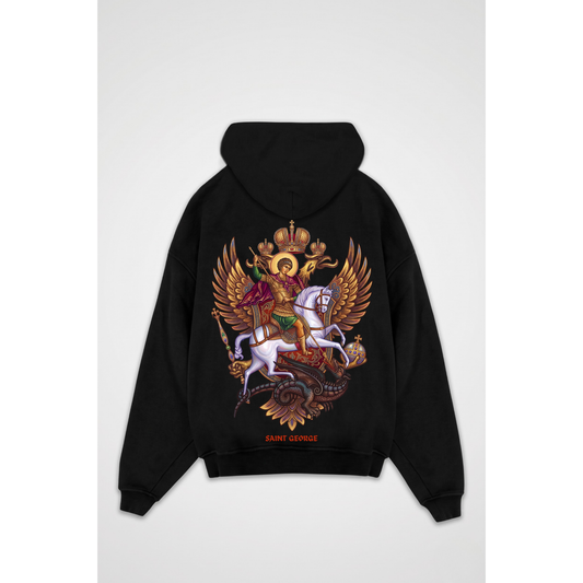 DRAGON SLAYER  | Oversized Zipper Hoodie
