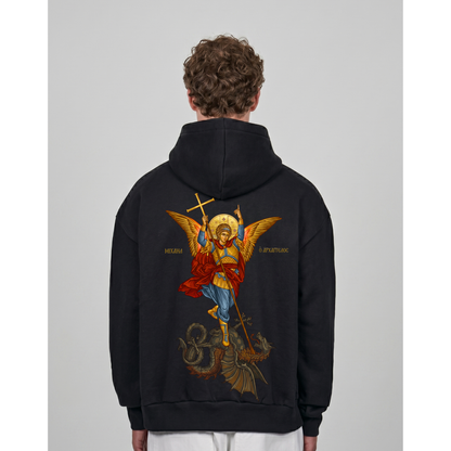 DIVINE WARRIOR    | Oversized Zipper Hoodie
