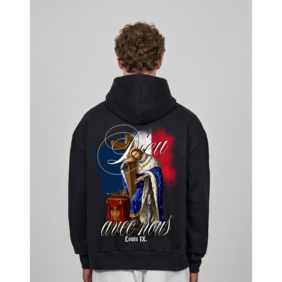 DIEU AVEC NOUS | Oversized Hoodie