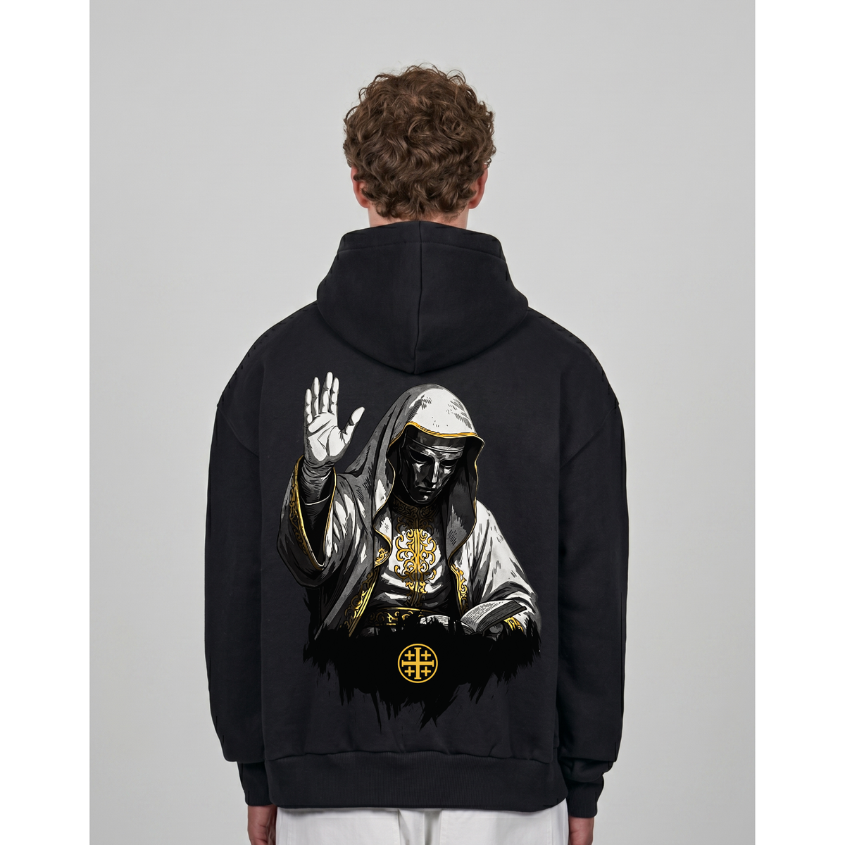 HOLY CROWN | Oversized Zipper Hoodie