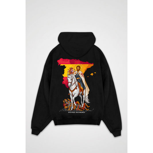 SAN TIAGO  | Oversized Zipper Hoodie