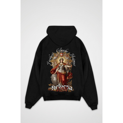 HELVETIA 1291 | Oversized Zipper Hoodie