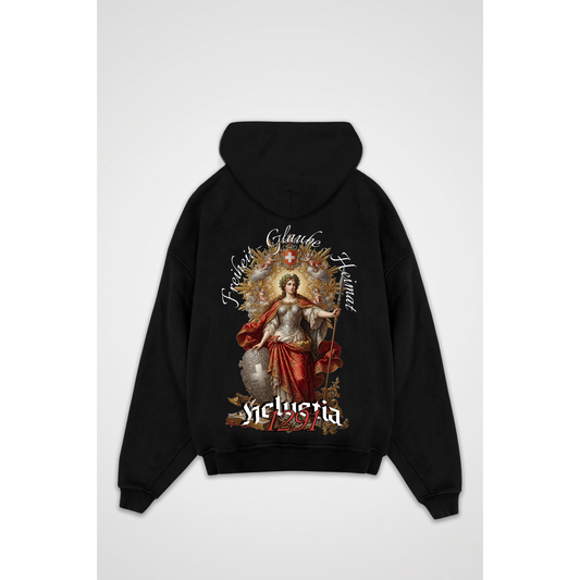 HELVETIA 1291 | Oversized Zipper Hoodie